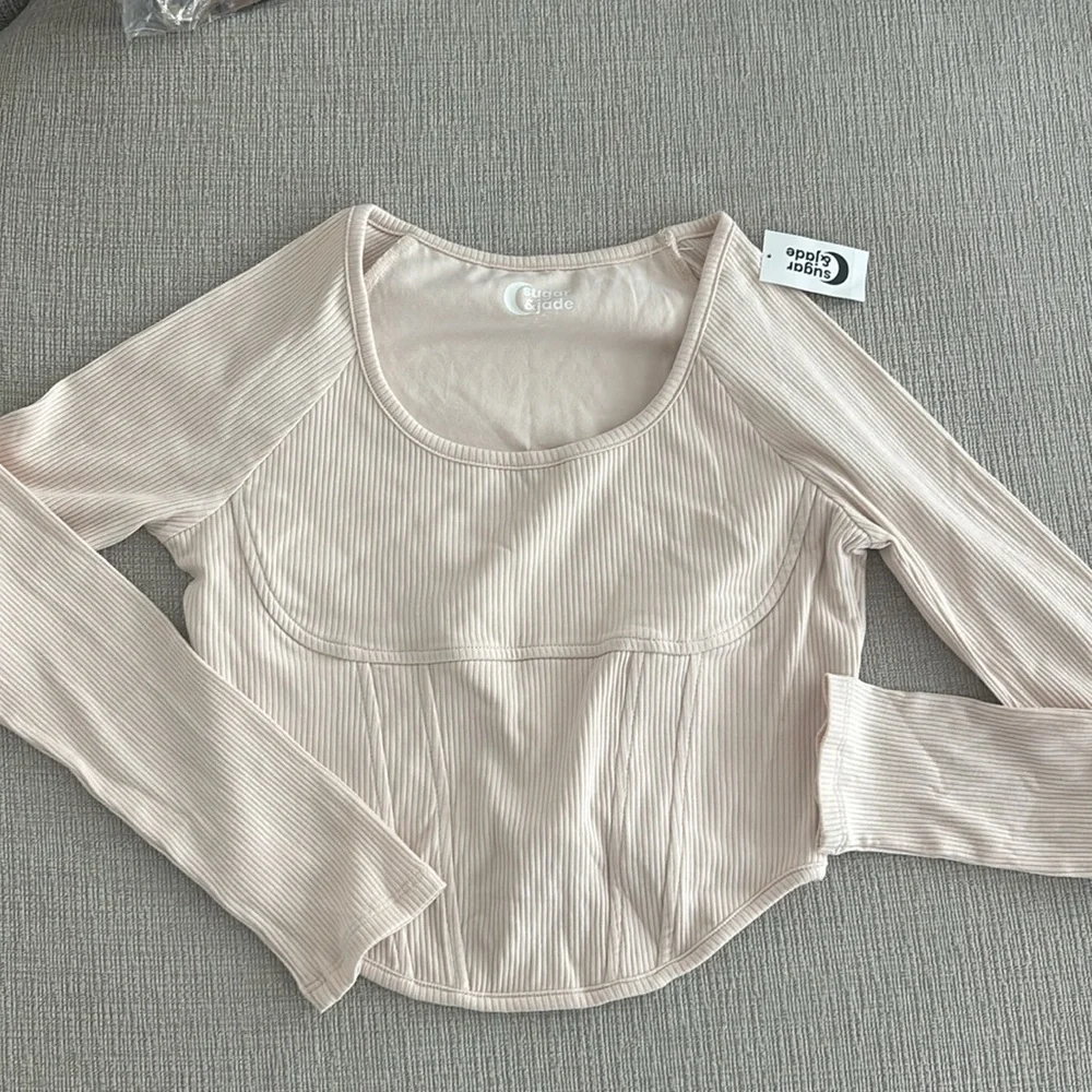 Girls cream top